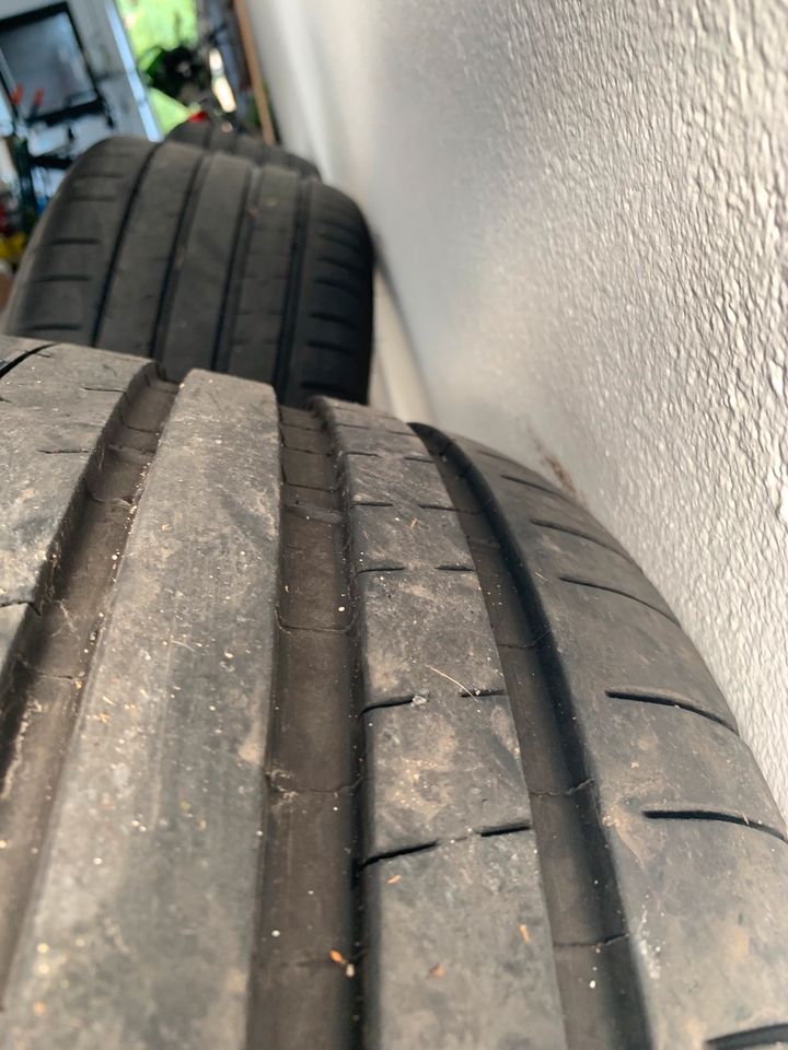 OEM BMW 763M Frozen Gold Wheel and Tire Set